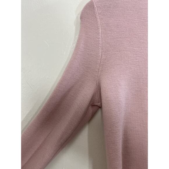 Tory Burch Kimberly Sweater S Merino Wool Coquette Preppy Minimalist Old Money - Picture 6 of 14